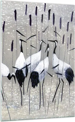 Produktbild von Bilder auf glas - Einteilig - Vogel Natur Wasser - 70x100cm - Glasbilder - Wandbilder - Bilder - zum Aufhängen bereit - Wanddekoration aus Glas - Glas Bilder - Wandbild auf Glas - GPA70x100-3687