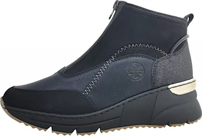 Immagine prodotto di Rieker scarpe donna stivaletti zip nero tempo libero, numero di scarpe:40 EU