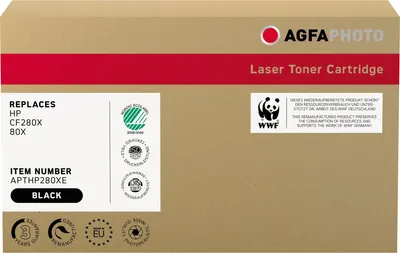 Produktbild von AgfaPhoto APTHP280XE, 6900 Seiten, Schwarz, 1 Stück(e)