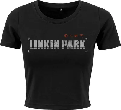 Produktbild von Linkin Park T-Shirt Damen Hybrid Logo schwarz L