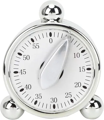 Produktbild von Präziser mechanischer Kochtimer mit Erinnerungsfunktion für Küche, Friseursalon und Kosmetikstudio, batteriebetrieben mit Timer