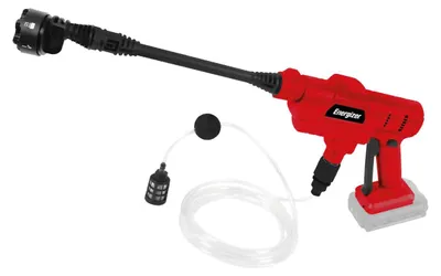 Immagine prodotto di Energizer 20V idropulitrice a batteria 6in1 ugello 25 bar 198 l/h