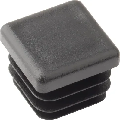 Obrázek produktu pro Walteco Zátka 20x20mm, plast, černá, 4 ks