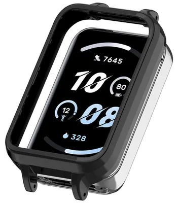 Immagine prodotto di Custodia in plastica per smartwatch Honor Band 10, resistente agli urti, nera