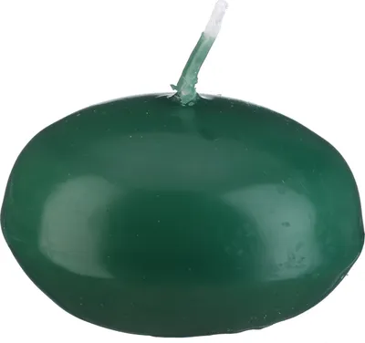 Produktbild von Schwimmkerzen Fairway Grün 2,4 x 6 cm, 20 Stück