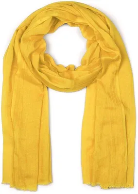 Obrázok produktu pre Uniqoos® Dámsky šál z bavlny a viskózy, 188 x 100 cm – ľahký, vzdušný letný šál s krátkymi franjami | univerzálna šatka vhodná na jar a leto