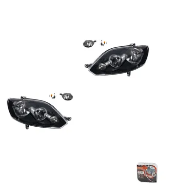 Zdjęcie produktu dla Zestaw reflektorów + żarówki Osram Night Breaker Laser, pasujące do VW Golf V (1K) 5M, lata produkcji 2009-2013, numery części: 5K0941699F, 5K0941699, 5K0941700F, 5K0941700, 5M1941005G, 5M1941029