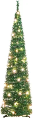 Obrázek produktu pro vidaXL Pop-Up vánoční stromek umělý 50 LED diod zelená 120 cm