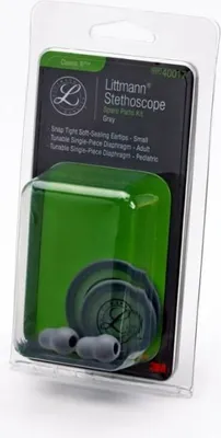 Zdjęcie produktu dla 3M Littmann Stetoskop, zestaw naprawczy, Classic III, Cardiology IV Szary 40017