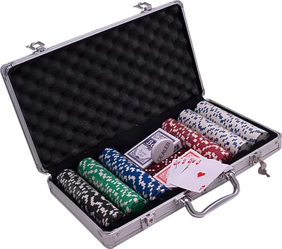 Produktbild von Pokerset Alu Koffer 300 Chips RND