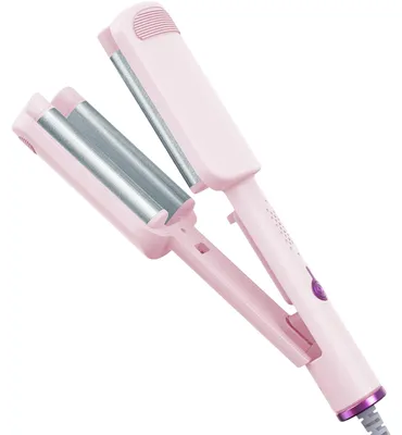 Produktbild von OKWISH Lockenstäbe, 32mm Lockenstab Wasserwellen, Profi-Haartrockner & Styler, Schnelles Aufheizen, Salon-Style Wellen, Einfaches Lockenstyling für Alle Haartypen, Lila