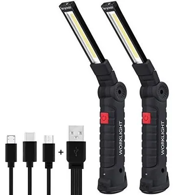 Zdjęcie produktu dla Lampa robocza LED akumulatorowa przenośna 5 trybów magnes