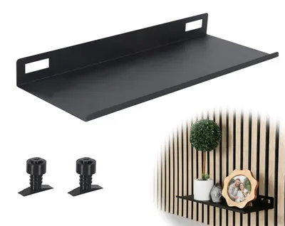 Produktbild von Wandregal ohne Bohren für Akustikpaneele 40 x 15 cm