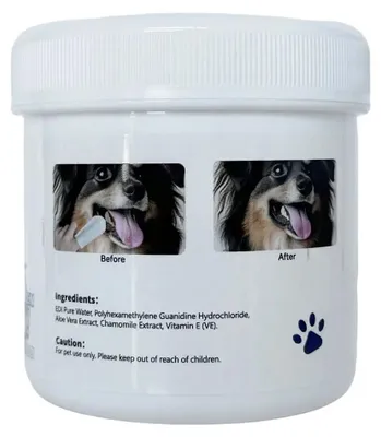 Produktbild von Zahnpflegetücher für Hunde und Katzen – 50 Stück