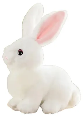 Produktbild von Granda Kuscheltier Hase weiß Fell 30 cm