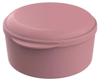 Produktbild von Rote Salatbox, wiederverwendbar, 100% recycelbar, BPA-frei, mikrowellengeeignet, Industrie-Spülmaschinen geeignet