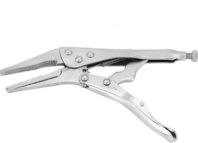 Image de 9inch Needle Nose Locking Pliers Vise Grips Adjustable Jaw Clamping Wrench Welding Tool