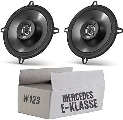 Produktbild von JBL Stage2 524 | 2-Wege | 13cm Koax Lautsprecher - Einbauset passend für Mercedes W123 Heck - justSOUND