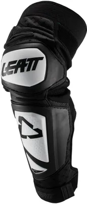 Image de Protège-genoux et protège-tibias Leatt EXT Motocross Couleur : noir/blanc, taille : S/M