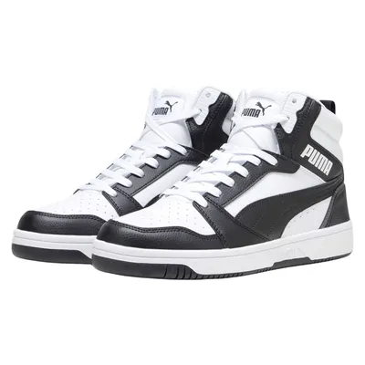 Produktbild von Puma Rebound v6 Hoher Sneaker Stiefel Boots Herren Sneaker 392326 01 weiss schwarz, Schuhgröße:44 EU