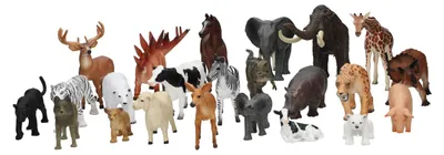 Zdjęcie produktu dla Mojo play animals school set - 23-częściowy zestaw figurek zwierząt