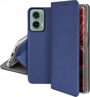 Immagine prodotto di Custodia per Motorola Moto G35 5G SMART MAGNET CASE PORTAFOGLIO + VETRO 9H