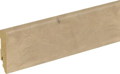 Produktbild von Neuhofer Fußleiste 240 cm 70 x 19 mm SchattenEiche