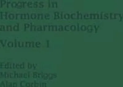 Produktbild von Progress in Hormone Biochemistry and Pharmacology