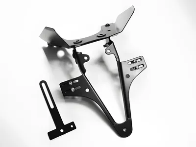Produktbild von ZIEGER Basic Kennzeichenhalter kompatibel mit Kawasaki Ninja 250 R BJ 2007-12