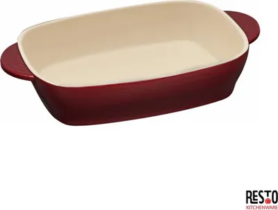 Produktbild von Resto Kitchenware 96112 Auflaufform 1,8 L Rechteckig Keramik Auflaufform