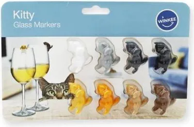 Zdjęcie produktu dla Zestaw szklanych markerów Kitty