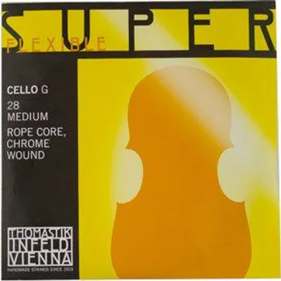 Obrázek produktu pro Thomastik Superflexible 28 G Cello 4/4 Medium Struny pro violončelo