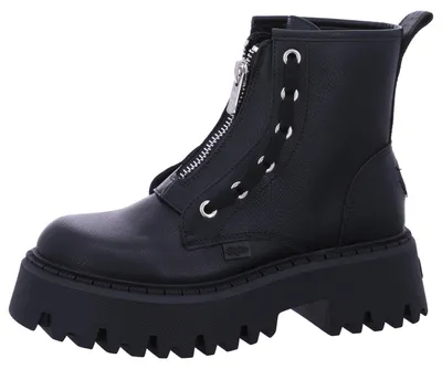 Zdjęcie produktu dla Buffalo Damskie Eleganckie buty za kostkę Aspen Front Zip 1270122 czarny