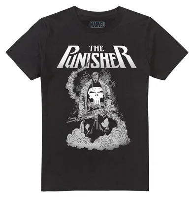 Immagine prodotto di Maglietta "Ready To Fight" ispirata a The Punisher, unisex, per uomo/donna, modello TV36683 (XXL), colore nero