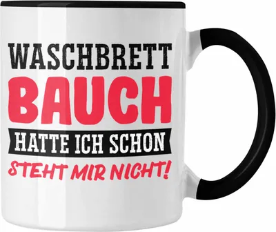 Produktbild von Trendation - Witzige Tasse für Herren Männer Sprüche Lustiges Motiv für Vater Papa Kollege zum Geburtstag (Schwarz)
