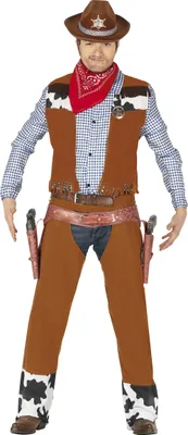 Productafbeelding van Cowboykostuum voor heren, maat: M