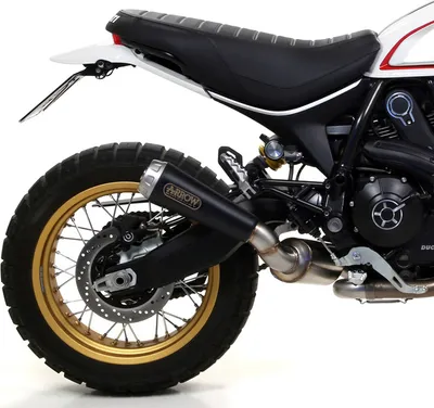 Zdjęcie produktu dla Tłumik tylny ARROW DARK PRO-RACE czarny do Ducati Scrambler 800 Desert Sled od roku modelowego 2017