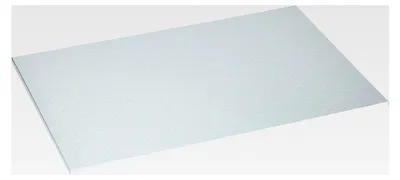 Produktbild von Tortenunterlage Silber 40 x 60 x h 1,2 cm, Aluminium