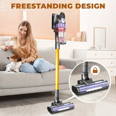 Immagine prodotto di Aspirapolvere senza fili - Aspirapolvere a batteria - Aspirapolvere portatile - Aspirapolvere a mano - Aspirapolvere a bastone