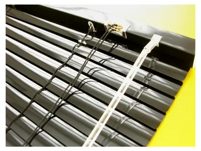 Produktbild von Aluminium Jalousie schwarz - Breite 50 bis 240 cm - Höhe 160/220 cm - Fenster- und Türjalousie