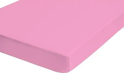 Produktbild von biberna Jersey-Spannbetttuch 0077155 color: pink, size: 1x 180x200 cm - 200x200 cm