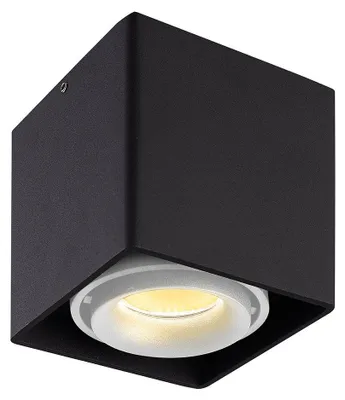 Produktbild von hoftronic LED Aufbaustrahler Esto 4W 2700K IP20 Schwarz schwenkbar