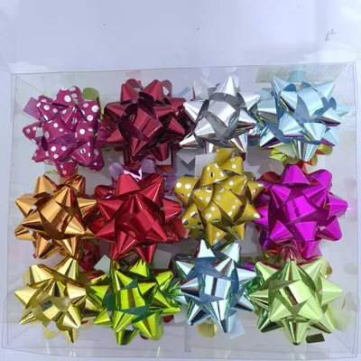 Produktbild von Kleberosetten 5 cm Farbmix 24 Stk. 1 Packung.
