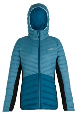 Immagine prodotto di Regatta - Giacca trapuntata "Leedre" da donna RG12994 (34 DE) (grigio-blu/blu brillante/nero)