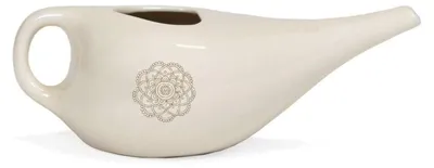Produktbild von Keramisches Nasenspülkanne mit Mandala (250 ml)