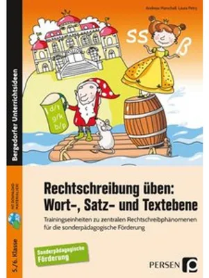 Produktbild von Rechtschreibung üben: Wort-, Satz- und Textebene