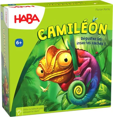 Produktbild von Haba Camiléon - Lernspiel für Kinder, buntes Gedächtnisspiel