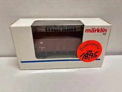 Produktbild von MÄRKLIN H0 offener Güterwagen 37-80-65 Deutsche Reichsbahn 4896