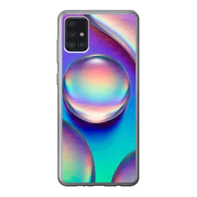 Produktbild von MuchoWow® Handyhülle Schutzhülle Hülle für Samsung Galaxy A52 5G Wasser - Regenbogen - Abstrakt Silikon Softcase Handy Hülle - Umschlag