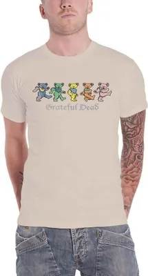 Produktbild von Grateful Dead - T-Shirt für Herren/Damen Uni RO3073 (M) (Sand)
